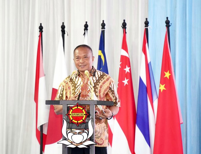 Polri Sukses Gelar Dua Kejuaraan Indoor Skydiving Internasional di Wind Tunnel Brimob
